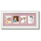 ArtToFrames Collage Photo Picture Frame with 4 - 2.5x3.5 inch Openings, Framed in White with Over 62 Mat Color Options and Regular Glass (CSM-3966-20)